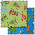 Novelty patchwork fabric