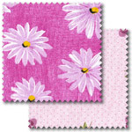 Pink patchwork fabric
