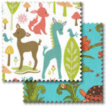 Animal patchwork fabric