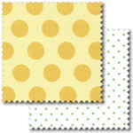 Spots and spirals patchwork fabric