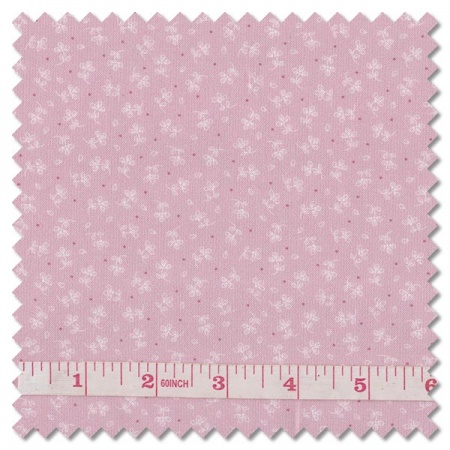 Grandma's Quilts - small flowers on pink (per 1/4 metre)
