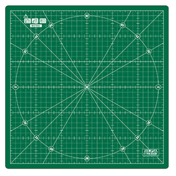 Olfa rotating rotary cutting mat, 30cm self healing rotating mat