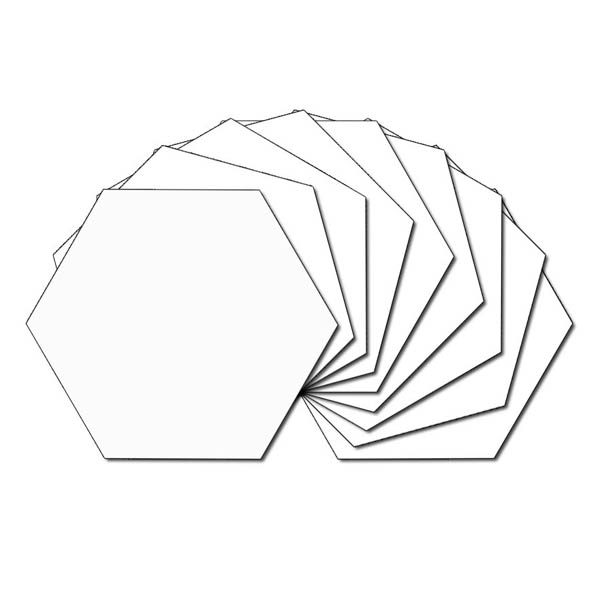 1.5 Inch Hexagon Quilt Template