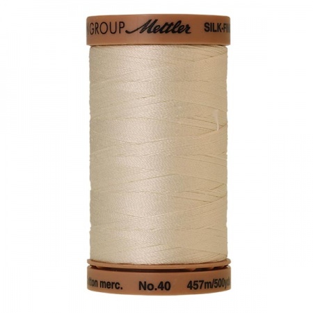 0778 - Muslin Mettler Silk Finish 40 quilting thread 457m