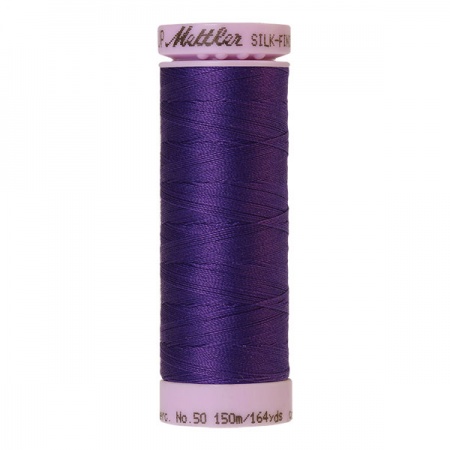 0030 - Iris blue Mettler Silk-Finish Cotton 50 150m