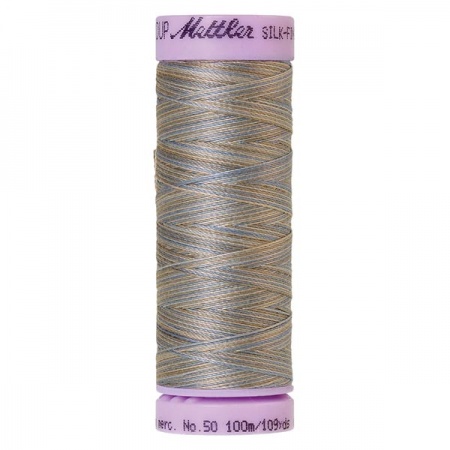 9843 - Silvery blues Mettler Silk-Finish Cotton Multi 50 100m