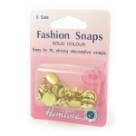 11mm gold fashion snaps
