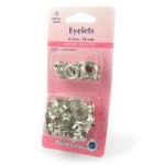 8.7mm silver eyelets