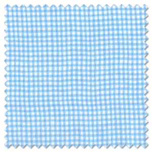 Basics - blue gingham check (per 1/4 metre)