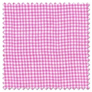 Basics - pink gingham check (per 1/4 metre)