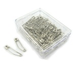 Curved safety pins jumbo pack