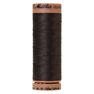 1282 - Charcoal Mettler Silk Finish 40 quilting thread 150m