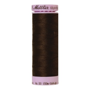 1002 - Very dark brown Mettler Silk-Finish Cotton 50 150m