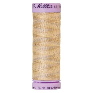 9854 - Pearl tones Mettler Silk-Finish Cotton Multi 50 100m