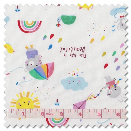 Whatever The Weather - all weather friends cloud (per 1/4 metre)