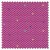 Henna - zig zag pink (per 1/4 metre)