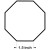 Octagon paper templates for patchwork | Freezer paper octagons