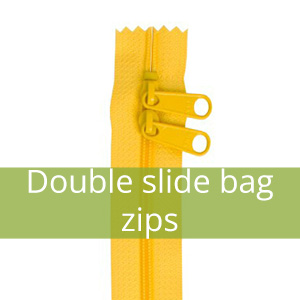 Double slide bag zips