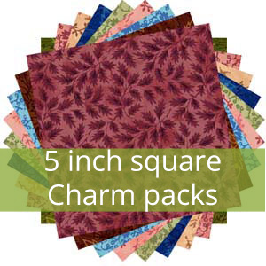 5 inch square charm packs