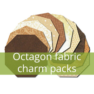 Octagon fabric charm packs