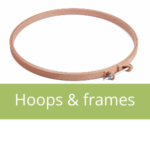Quilting hoops and frames