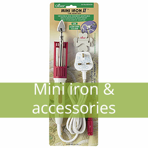 Clover Mini Iron II and accessories