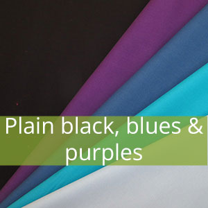 Plains - black, blues and purples