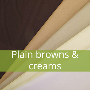 Plains - white, creams and browns