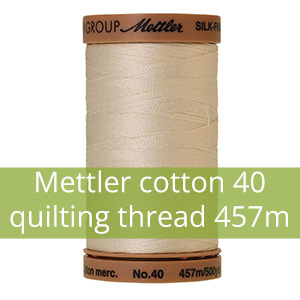 Mettler Cotton 40 quilting thread - 457m