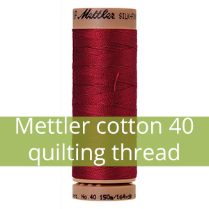 Mettler Cotton 40 quilting thread