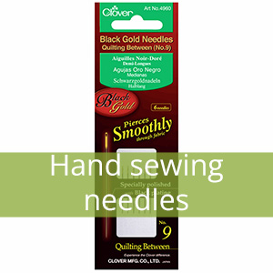 Hand sewing needles
