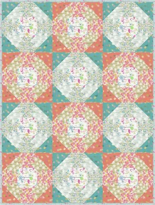 Tropicana picnic blanket