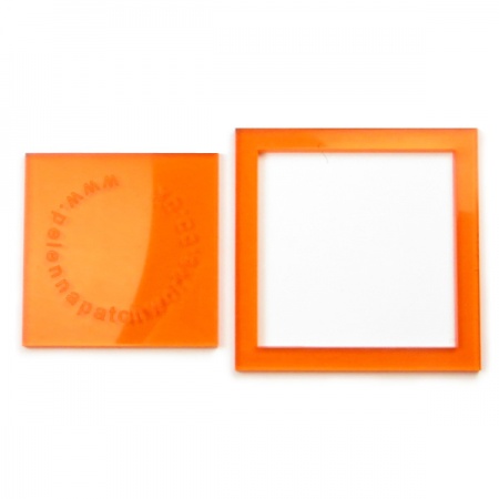 Acrylic square templates - 2 inch