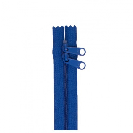 ByAnnie double slide handbag zip 30in - blastoff blue