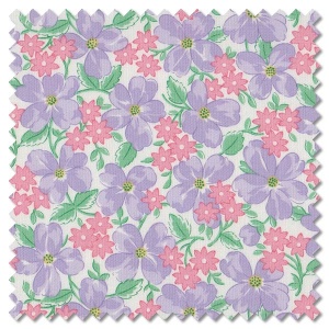 30's Playtime - garden party lilac (per 1/4 metre)