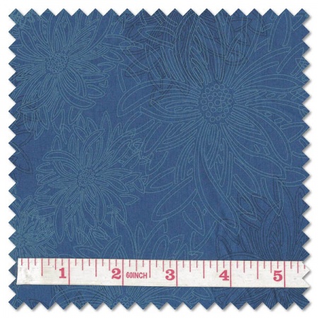 Floral Elements - lapis lazuli (per 1/4 metre)