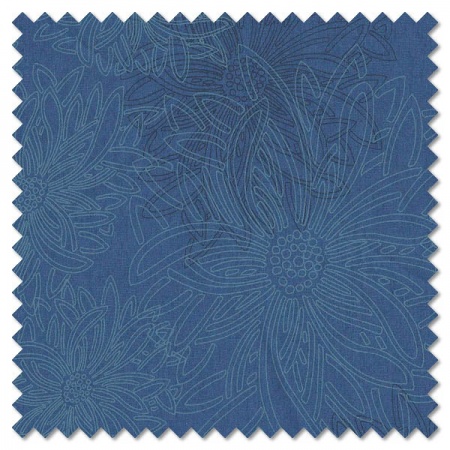 Floral Elements - lapis lazuli (per 1/4 metre)