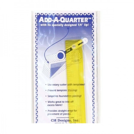 Add A-Quarter Ruler 12 Yellow