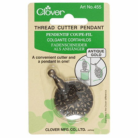Clover thread cutter pendant