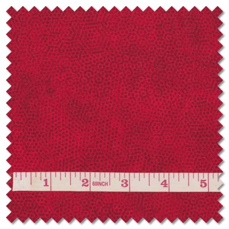 Dimples - R1 crimson (per 1/4 metre)