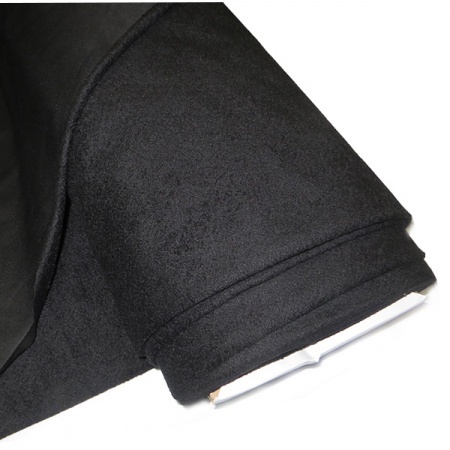 Fireside Fleece - black (per 1/4 metre)