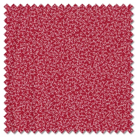 Flirt - doodle red (per 1/4 metre)