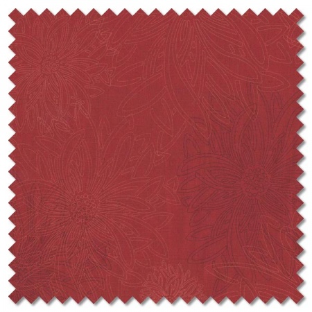 Floral Elements - scarlet (per 1/4 metre)