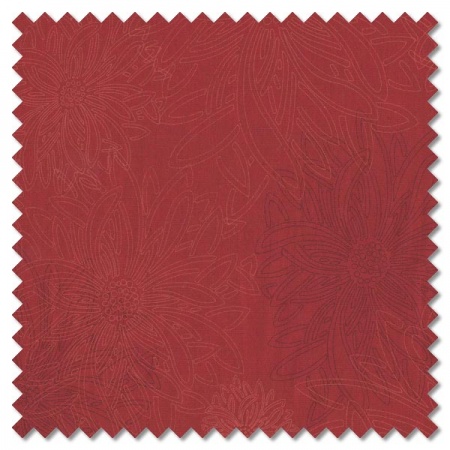 Floral Elements - scarlet (per 1/4 metre)