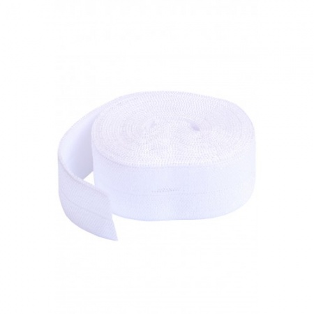 Fold Over Elastic 1in White 24yd - 072879094879