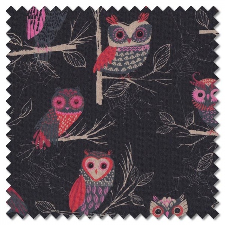Forest Whispers - owls (per 1/4 metre)
