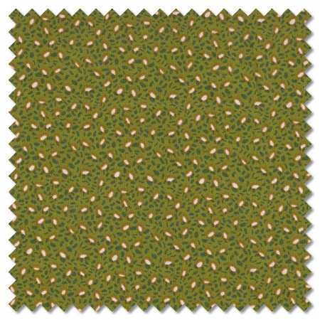 Forward to the Past - corn and beans forest green (per 1/4 metre)