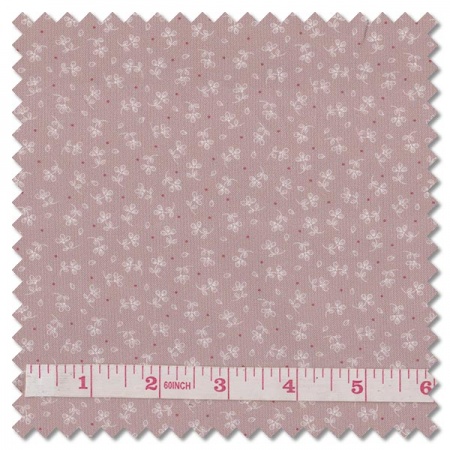 Grandma's Quilts - small flowers on natural (per 1/4 metre)