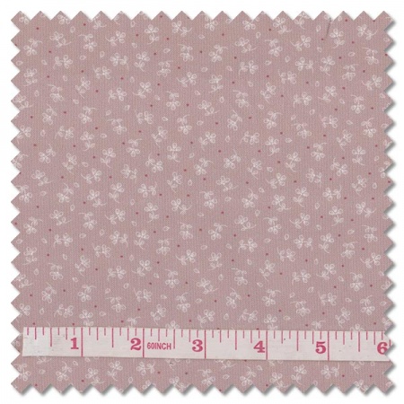 Grandma's Quilts - small flowers on natural (per 1/4 metre)