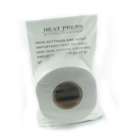 Heat Press batting together 1.5 inch - 15 yard roll